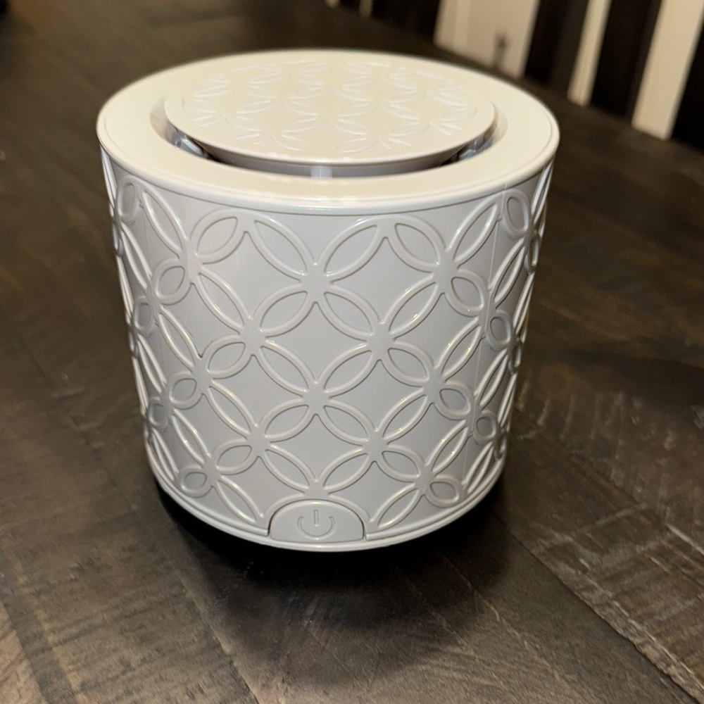 Young living gray diffuser home accent essential oils travel w/changing lights